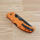 Cold Steel Recon 1 Lock Folding Knife 4" Black DLC Coated S35VN Steel Tanto Blade Orange G10 Handle 27BTORBK -Cold Steel - Survivor Hand Precision Knives & Outdoor Gear Store