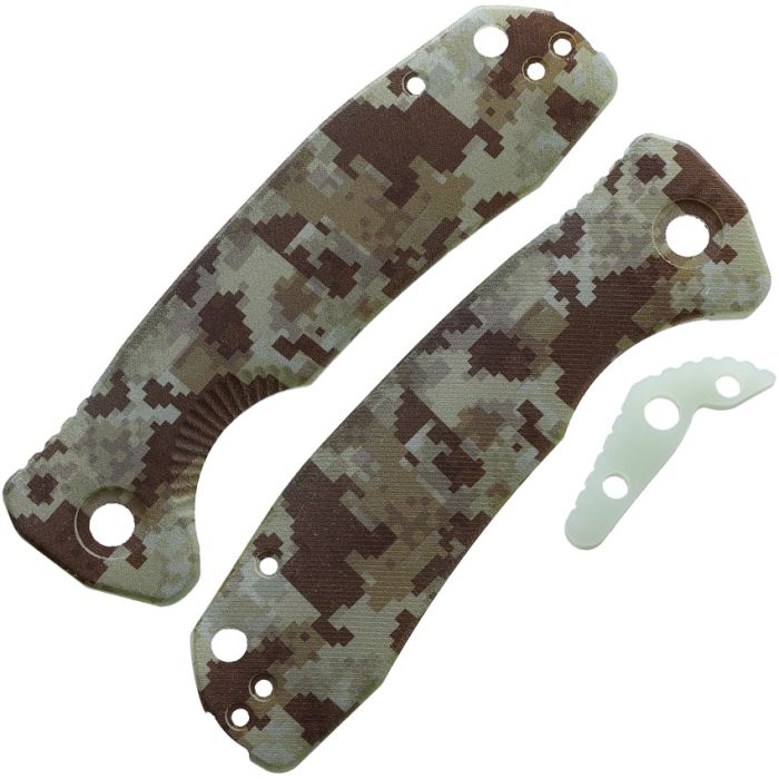 Honey Badger Knives Camo G10 Handle Set Medium Is Only Compatible With Brand 4042 -Honey Badger Knives - Survivor Hand Precision Knives & Outdoor Gear Store