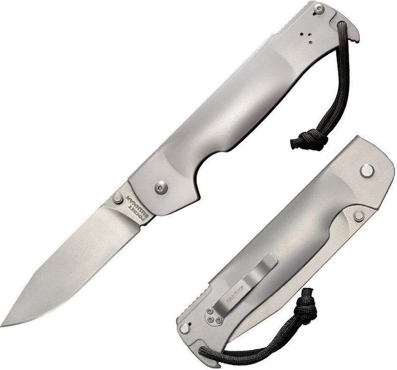 Cold Steel Bushman Folding Knife 4.5" 4116 Steel Blade 420HC Stainless Handle 95FB -Cold Steel - Survivor Hand Precision Knives & Outdoor Gear Store