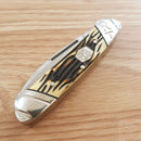 Rough Ryder Canoe Pocket Knife 440 Steel Spear And Pen Blades Imitation Stag Handle 2359 -Rough Ryder - Survivor Hand Precision Knives & Outdoor Gear Store