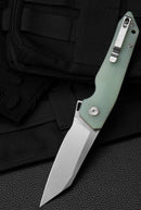 Bestech Knives TEXEL Folding Knife 3.25" D2 Tool Steel Blade Jade G10 Handle G21B1 -Bestech Knives - Survivor Hand Precision Knives & Outdoor Gear Store