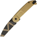 Extrema Ratio BF2 CT Folding Knife 3.25" Bohler N690 Steel Blade Tan Aluminum Handle 0146DW -Extrema Ratio - Survivor Hand Precision Knives & Outdoor Gear Store