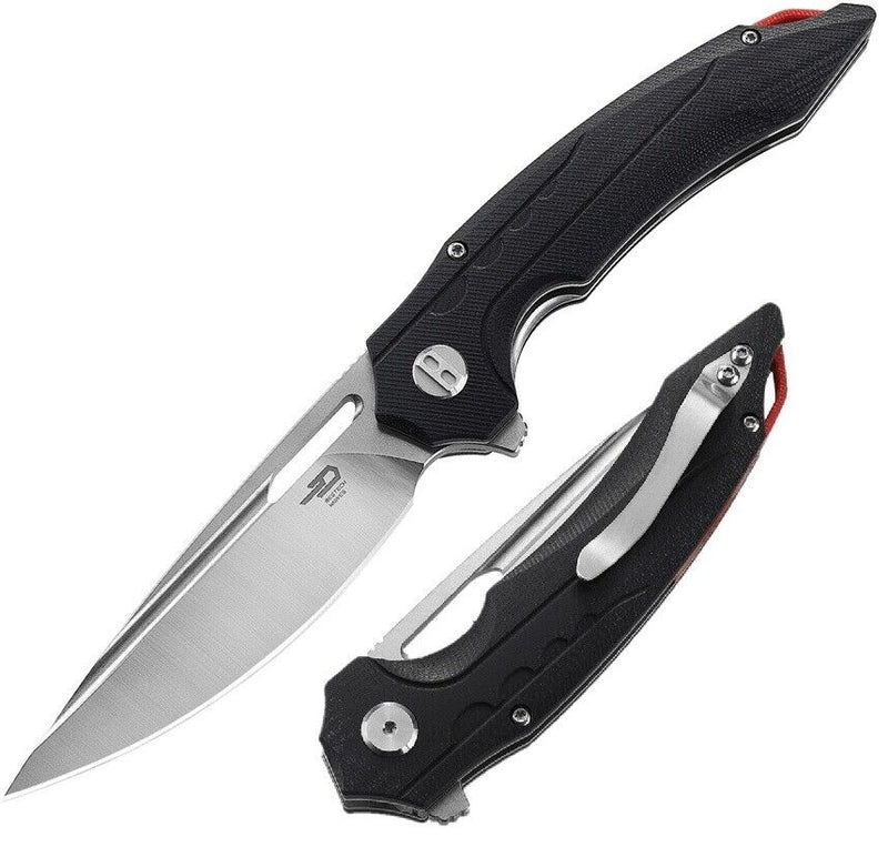 Bestech Knives Ornetta Liner Folding Knife 3.5" Bohler N690 Steel Blade Black G10 Handle KG50A -Bestech Knives - Survivor Hand Precision Knives & Outdoor Gear Store