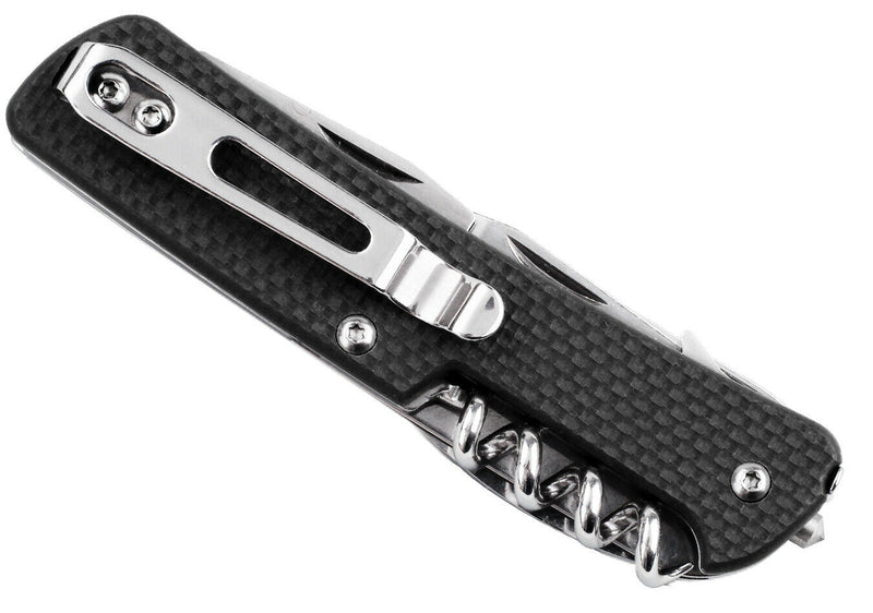 RUIKE M61 Medium Folder Multi Tool 12C27 Steel Blade Black G10 Handle EM61B -RUIKE - Survivor Hand Precision Knives & Outdoor Gear Store