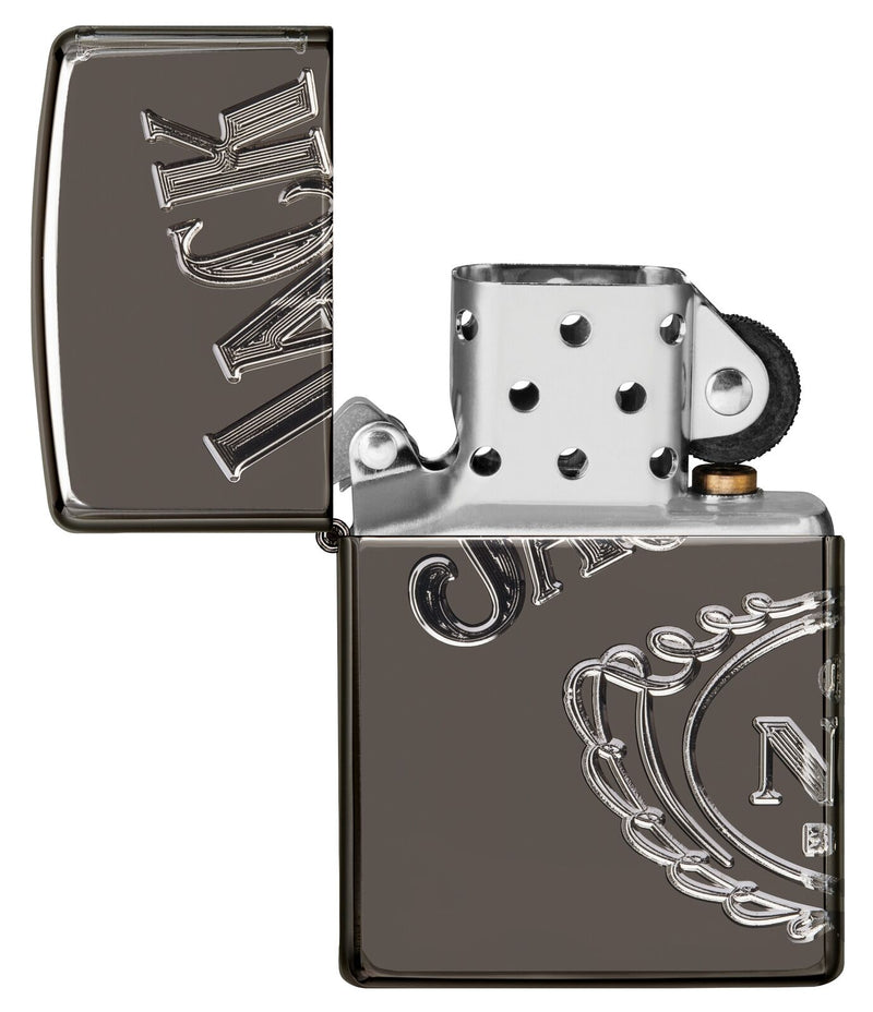 Zippo Lighter Jack Daniels Windproof Refillable Metal Construction Made In Usa 17094 -Zippo - Survivor Hand Precision Knives & Outdoor Gear Store