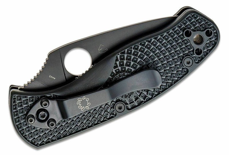 Spyderco Persistence Folding Knife 2.77" 8CR13MoV Steel Blade Black FRN Handle 136PSBK -Spyderco - Survivor Hand Precision Knives & Outdoor Gear Store