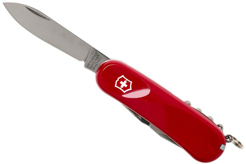 Victorinox Swiss Army Evolution 10 Pocket Knife Stainless Implements With Screwdriver Red Handle 23803EX4 -Victorinox - Survivor Hand Precision Knives & Outdoor Gear Store