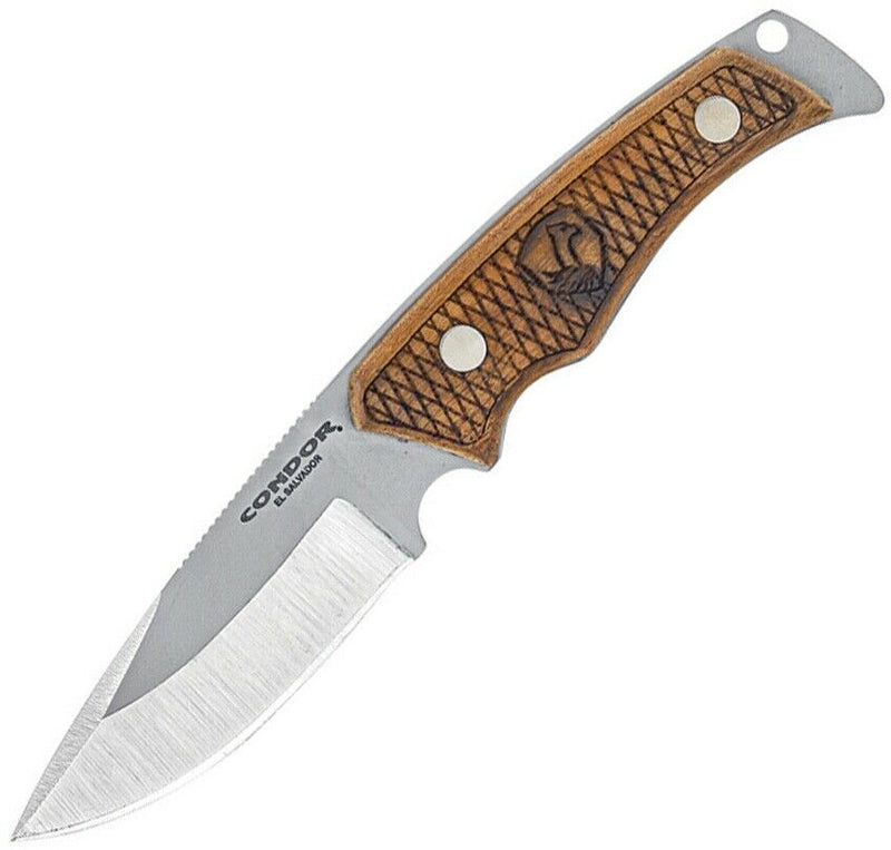 Condor Okavango Hunting Fixed Knife 3.5" 440C Steel Full Blade Walnut Handle TK118354C -Condor - Survivor Hand Precision Knives & Outdoor Gear Store