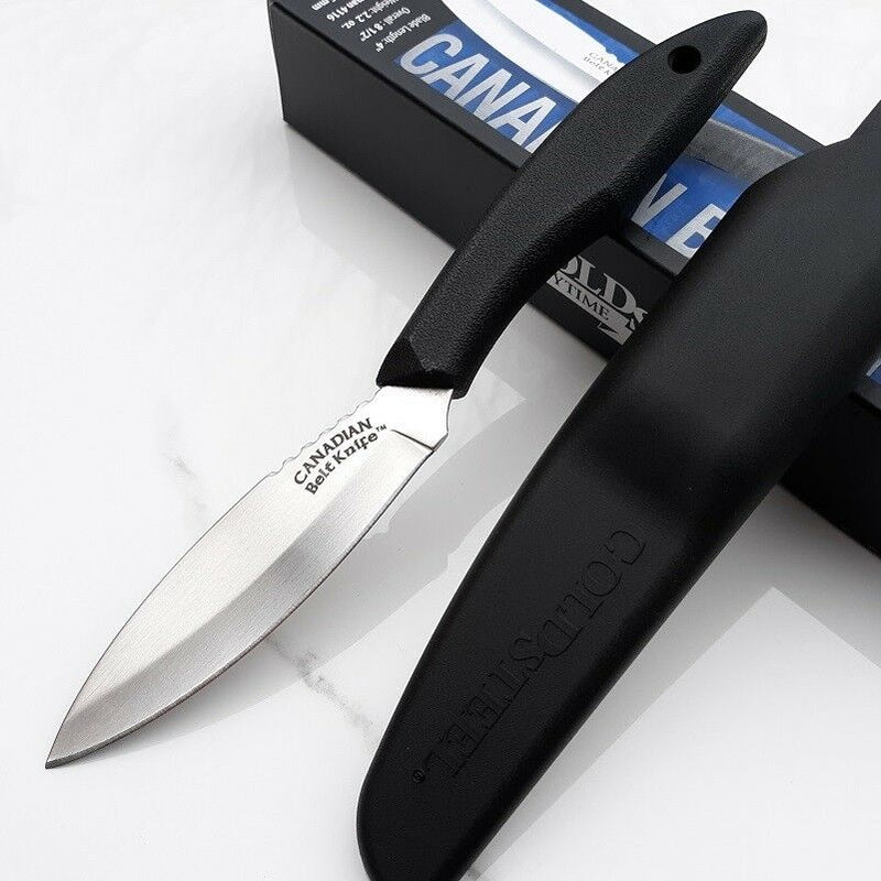 Cold Steel Canadian Belt Fixed Knife 4" 4116 Steel Blade Polypropylene Handle 20CBL -Cold Steel - Survivor Hand Precision Knives & Outdoor Gear Store