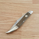 Rough Ryder Large Toothpick Folding Knife 440 Steel Blade Brown Burlap Micarta Handle 2328 -Rough Ryder - Survivor Hand Precision Knives & Outdoor Gear Store