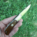 Fallkniven Tre Kronor Lockback Folding Knife 2.75" 3G Steel Blade Ironwood Handle NTK3IC -Fallkniven - Survivor Hand Precision Knives & Outdoor Gear Store