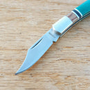 Rough Ryder Mini Folding Knife 1.38" Stainless Steel Blade Turquoise And Wood Handle 1473 -Rough Ryder - Survivor Hand Precision Knives & Outdoor Gear Store