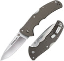Cold Steel Code 4 Lockback Folding Knife 3.5" CPM S35VN Steel Blade Gray Aluminum Handle 58PS -Cold Steel - Survivor Hand Precision Knives & Outdoor Gear Store