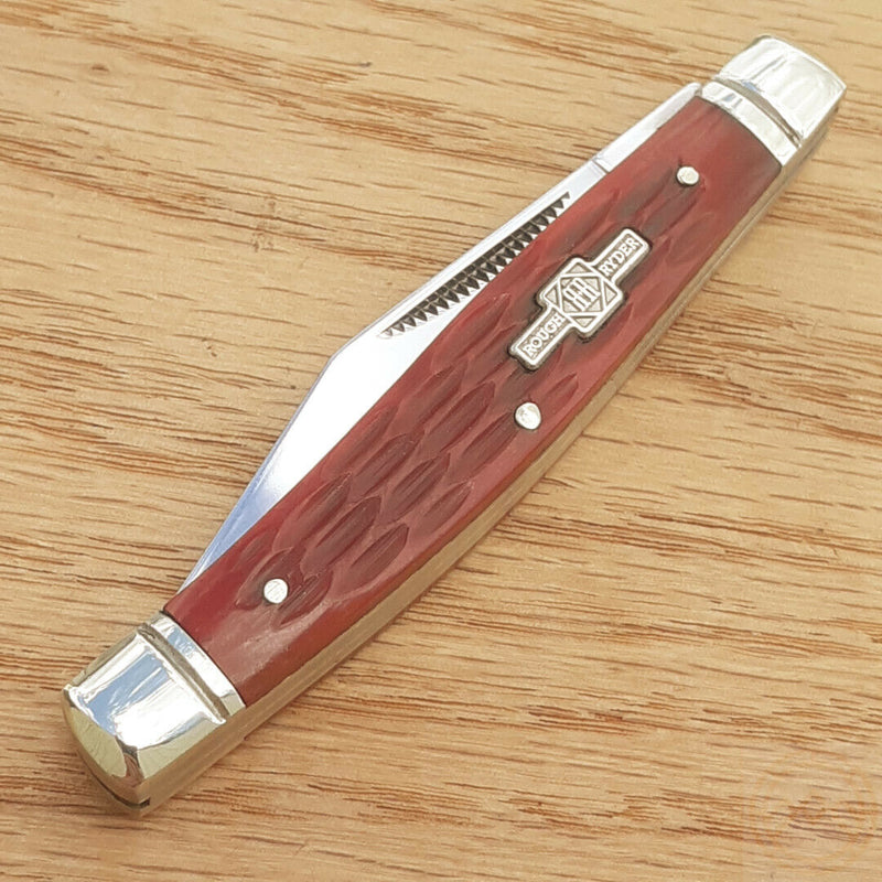 Rough Rider Stockman Pocket Knife 440 Stainless Steel Blades Red Jigged Bone Handle 291 -Rough Ryder - Survivor Hand Precision Knives & Outdoor Gear Store