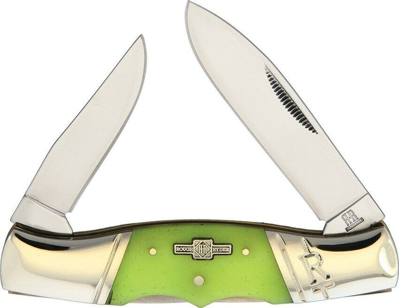 Rough Ryder Moon Glow Pocket Knife Stainless Blades Synthetic Handle 1898 -Rough Ryder - Survivor Hand Precision Knives & Outdoor Gear Store