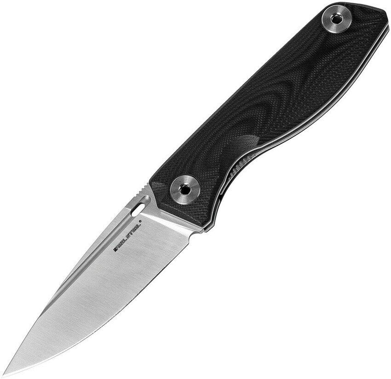 Real Steel Sidus Free Folding Knife 3.5" D2 Tool Steel Blade Black G10 Handle 7465 -Real Steel - Survivor Hand Precision Knives & Outdoor Gear Store