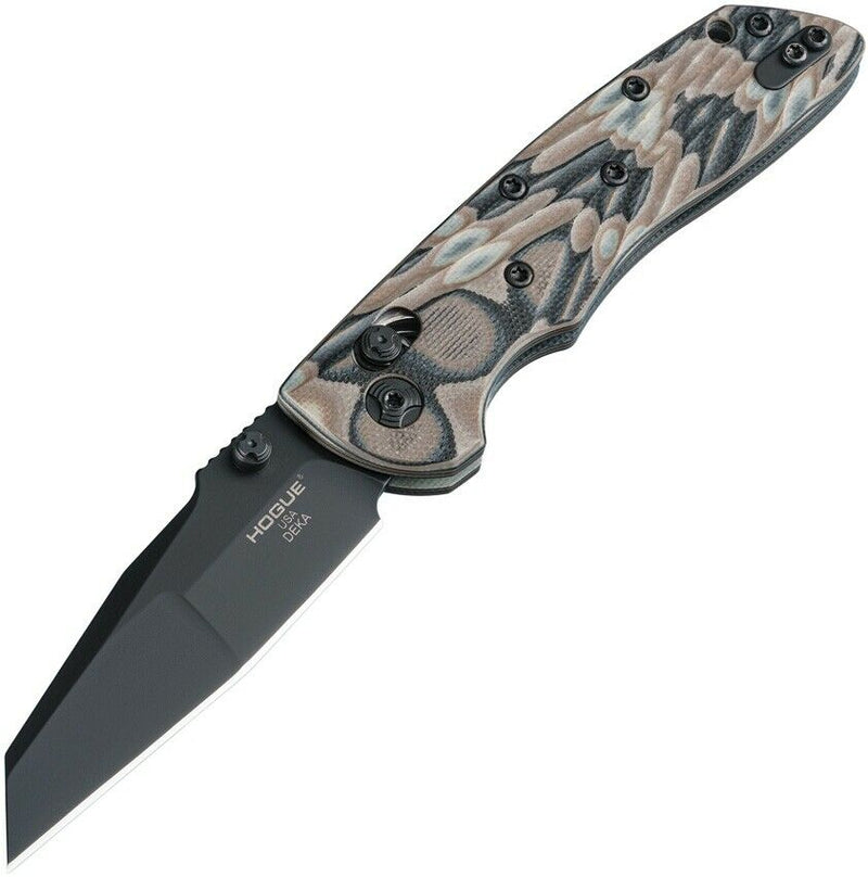 Hogue Deka ABLE Folding Knife 3.25" CPM-20CV Steel Blade G10 G-Mascus Handle 24267 -Hogue - Survivor Hand Precision Knives & Outdoor Gear Store