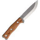 TOPS Fieldcraft BOB Hunter Fixed Knife 4.75" 154CM Steel Full Blade Tan Micarta BROS154TC -TOPS - Survivor Hand Precision Knives & Outdoor Gear Store