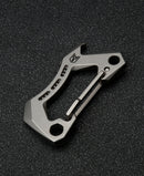 Bestech Knives Carabiner Gray Titanium One Piece Construction With Bottle Opener M15A -Bestech Knives - Survivor Hand Precision Knives & Outdoor Gear Store