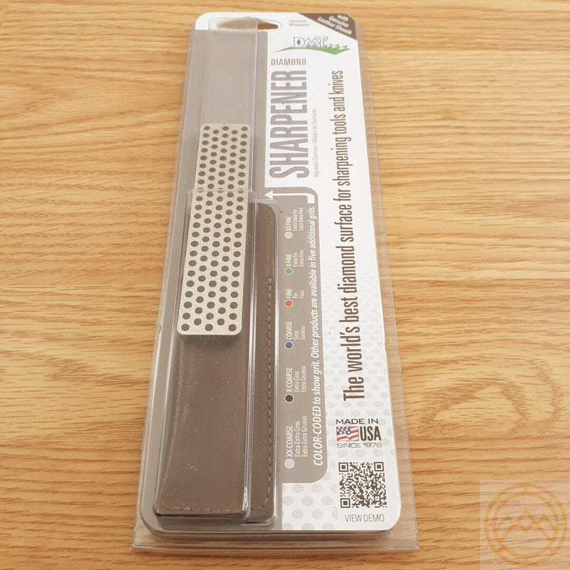 DMT Pocket Hone Diamond Knife Sharpener Extra Coarse Grit w/Leather Sheath TW4X -DMT - Survivor Hand Precision Knives & Outdoor Gear Store