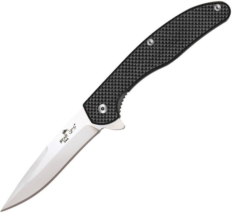 Bear & Son Slim Liner Folding Knife 2.75" S35VN Steel Blade Carbon Fiber Handle 36033 -Bear & Son - Survivor Hand Precision Knives & Outdoor Gear Store