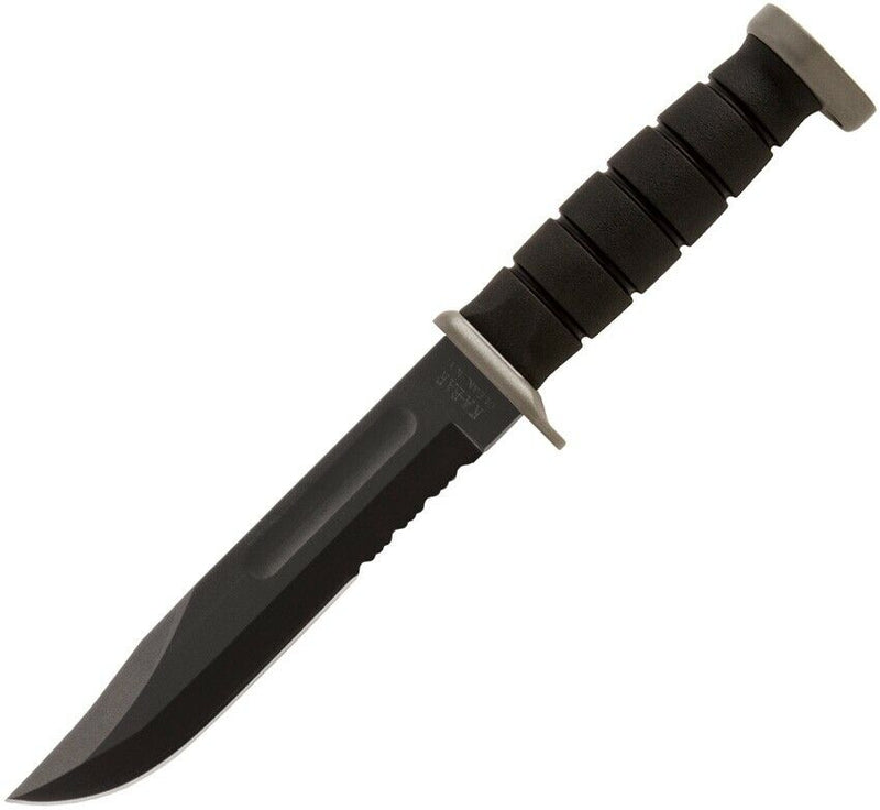 Ka-Bar Extreme Fixed Knife 7" D2 Tool Steel Blade Rubber G Thermoplastic Elastomer Handle 1282 -Ka-Bar - Survivor Hand Precision Knives & Outdoor Gear Store