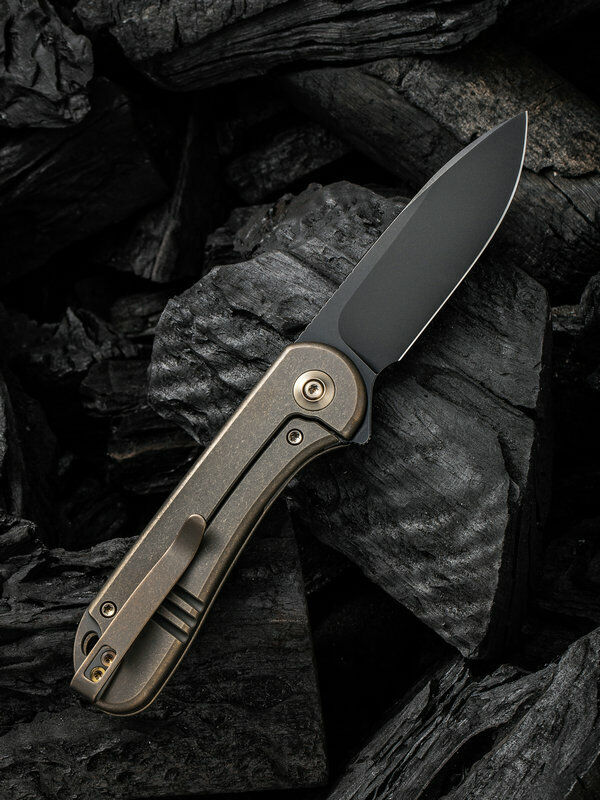 We Knife Co Elementum Folding Knife 3" CPM 20CV Steel Blade Titanium Handle 18062X4 -We Knife Co - Survivor Hand Precision Knives & Outdoor Gear Store