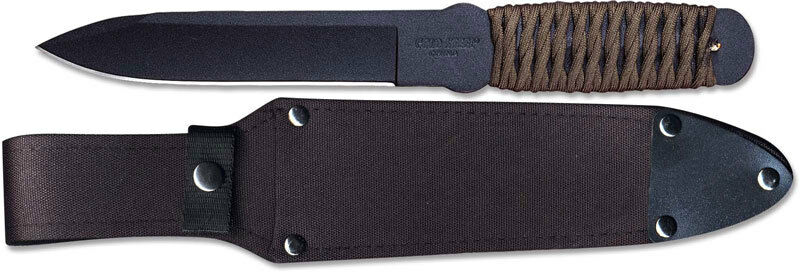 Cold Steel True Flight Thrower Fixed Knife 6.75" 1055HC Steel Blade Cord Wrapped Handle 80TFTC -Cold Steel - Survivor Hand Precision Knives & Outdoor Gear Store
