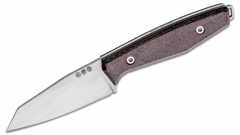 Boker AK1 Fixed Knife 3" RWL-34 Steel Full Tang Blade Black Canvas Micarta Handle 121502 -Boker - Survivor Hand Precision Knives & Outdoor Gear Store