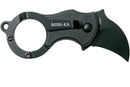 Fox Mini-Ka Linerlock Folding Knife 1" 420 Steel Hawkbill Blade Black FRN Handle 535B -Fox - Survivor Hand Precision Knives & Outdoor Gear Store