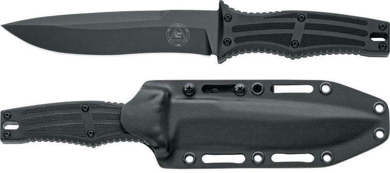 Fox Spear Tech Fixed Knife 6.25" N690 Steel Full Tang Blade Black G10 Handle 0171112 -Fox - Survivor Hand Precision Knives & Outdoor Gear Store