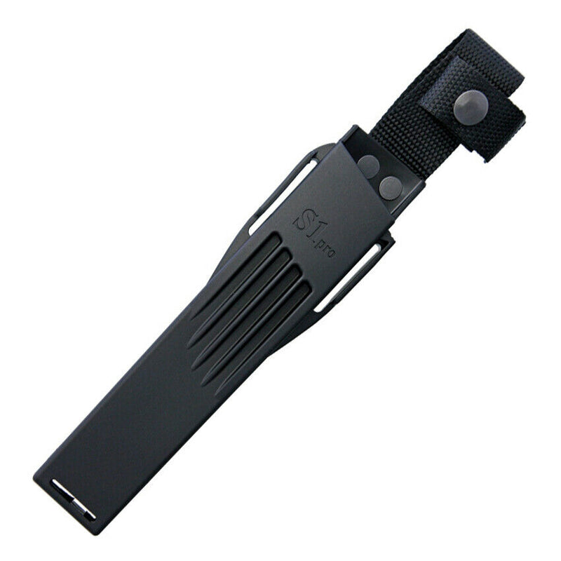 Fallkniven S1 Pro Fixed Knife 5" Satin Finish Cobalt Steel Blade Black TPR Handle S1PRO10 -Fallkniven - Survivor Hand Precision Knives & Outdoor Gear Store