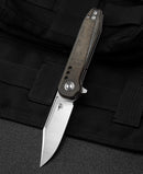 Bestech Knives Syntax Liner Folding Knife 2.88" 154CM Steel Blade Green Micarta Handle KG41E -Bestech Knives - Survivor Hand Precision Knives & Outdoor Gear Store