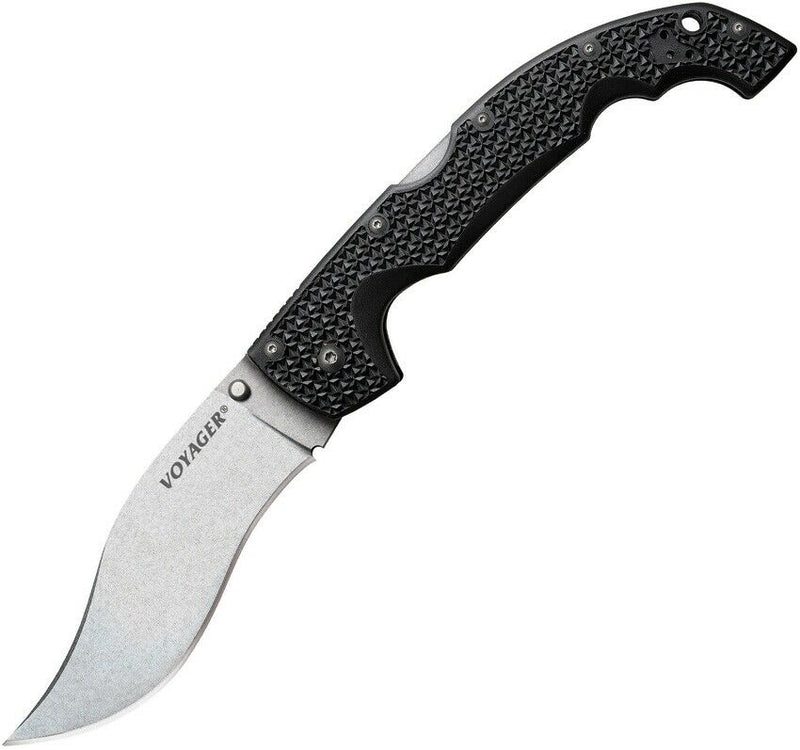 Cold Steel XL Voyager Folding Knife 5.5" AUS-10A Steel Blade Griv-Ex Handle 29AXV -Cold Steel - Survivor Hand Precision Knives & Outdoor Gear Store