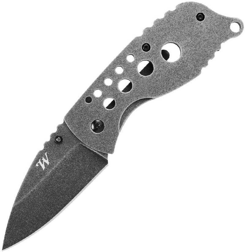 Winchester Blind Side Folding Knife 2.5" Stainless Steel Blade Stainless Steel Handle 437 -Winchester - Survivor Hand Precision Knives & Outdoor Gear Store