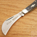 Rough Ryder Hawkbill Folding Knife Stainless Blade Black Jigged Bone Handle 1143 -Rough Ryder - Survivor Hand Precision Knives & Outdoor Gear Store