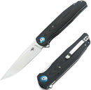 Bestech Ascot Linerlock Folding Knife 4" D2 Tool Steel Blade Black Carbon Fiber/G10 Handle G19A -Bestech Knives - Survivor Hand Precision Knives & Outdoor Gear Store