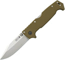 Cold Steel SR1 Folding Knife 4" CPM S35VN Steel Blade Green G10 Textured Handle 62L -Cold Steel - Survivor Hand Precision Knives & Outdoor Gear Store