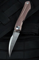 Bestech Knives Ivy Frame Folding Knife 3" S35VN Steel Blade Pink Titanium Handle KT2004C -Bestech Knives - Survivor Hand Precision Knives & Outdoor Gear Store