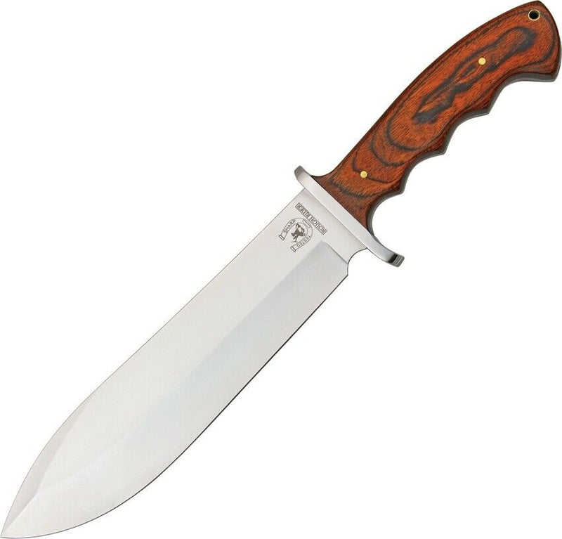 Rough Ryder Bowie Fixed Knife 8.5" Stainless Steel Blade Brown Wood Handle 1022 -Rough Ryder - Survivor Hand Precision Knives & Outdoor Gear Store