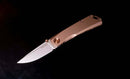 Real Steel Luna Eco Folding Knife 2.75″ K110 Steel Blade Bronze 3Cr13 Steel Handle 7084 -Real Steel - Survivor Hand Precision Knives & Outdoor Gear Store