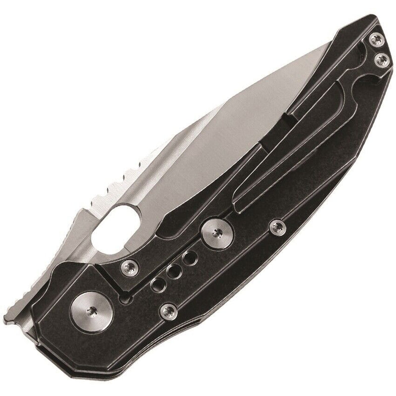 Bestech Knives Exploit Folding Knife 3.13" S35VN Steel Blade Black Titanium Handle KT2005B -Bestech Knives - Survivor Hand Precision Knives & Outdoor Gear Store