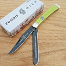 Rough Ryder Zombie Nick Trapper Pocket Knife Stainless Steel Blades Bone Handle 1452 -Rough Ryder - Survivor Hand Precision Knives & Outdoor Gear Store