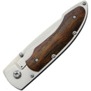 Fallkniven Framelock Folding Knife 2.75" 3G Steel Blade Stainless/Ironwood Handle NP3GIC -Fallkniven - Survivor Hand Precision Knives & Outdoor Gear Store