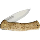 Casstrom Lars Falt Folding Knife 2.88" N690 Steel Blade Curly Birch Handle 19004 -Casstrom - Survivor Hand Precision Knives & Outdoor Gear Store