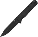QSP Knife Mamba Linerlock Folding Knife 3.5" D2 Tool Steel Blade Black Linen Micarta Handle 111G2 -QSP Knife - Survivor Hand Precision Knives & Outdoor Gear Store