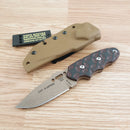 TOPS C.A.T. 200 S-Series Fixed Knife 3.25" 1095HC Steel Blade Black/Red G10 Handle 200S05 -TOPS - Survivor Hand Precision Knives & Outdoor Gear Store