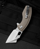 Bestech Knives Lizard Liner Folding Knife 2.5" D2 Tool Steel Blade Beige G-10 Handle KG39C -Bestech Knives - Survivor Hand Precision Knives & Outdoor Gear Store