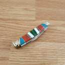 Rough Ryder Congress Pocket Knife Stainless Steel Blades Turquoise/MOP/Stone Handle 2405 -Rough Ryder - Survivor Hand Precision Knives & Outdoor Gear Store