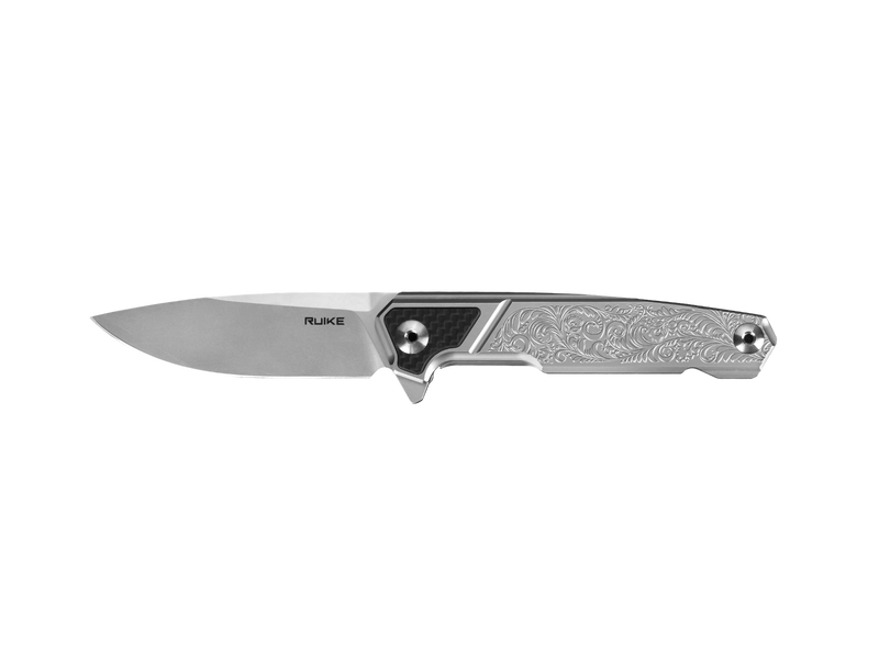 Ruike P875-SZ Framelock Folding Knife 3.5" 14C28N Steel Blade 420HC Steel/G10/Carbon Fiber Handle EP875SZ -RUIKE - Survivor Hand Precision Knives & Outdoor Gear Store